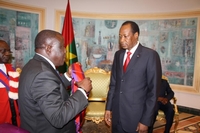 Ordre International des Palmes Académiques du CAMES: le ministre Cissé Bacongo élève le Président Blaise Compaoré au rang de Grand-Croix